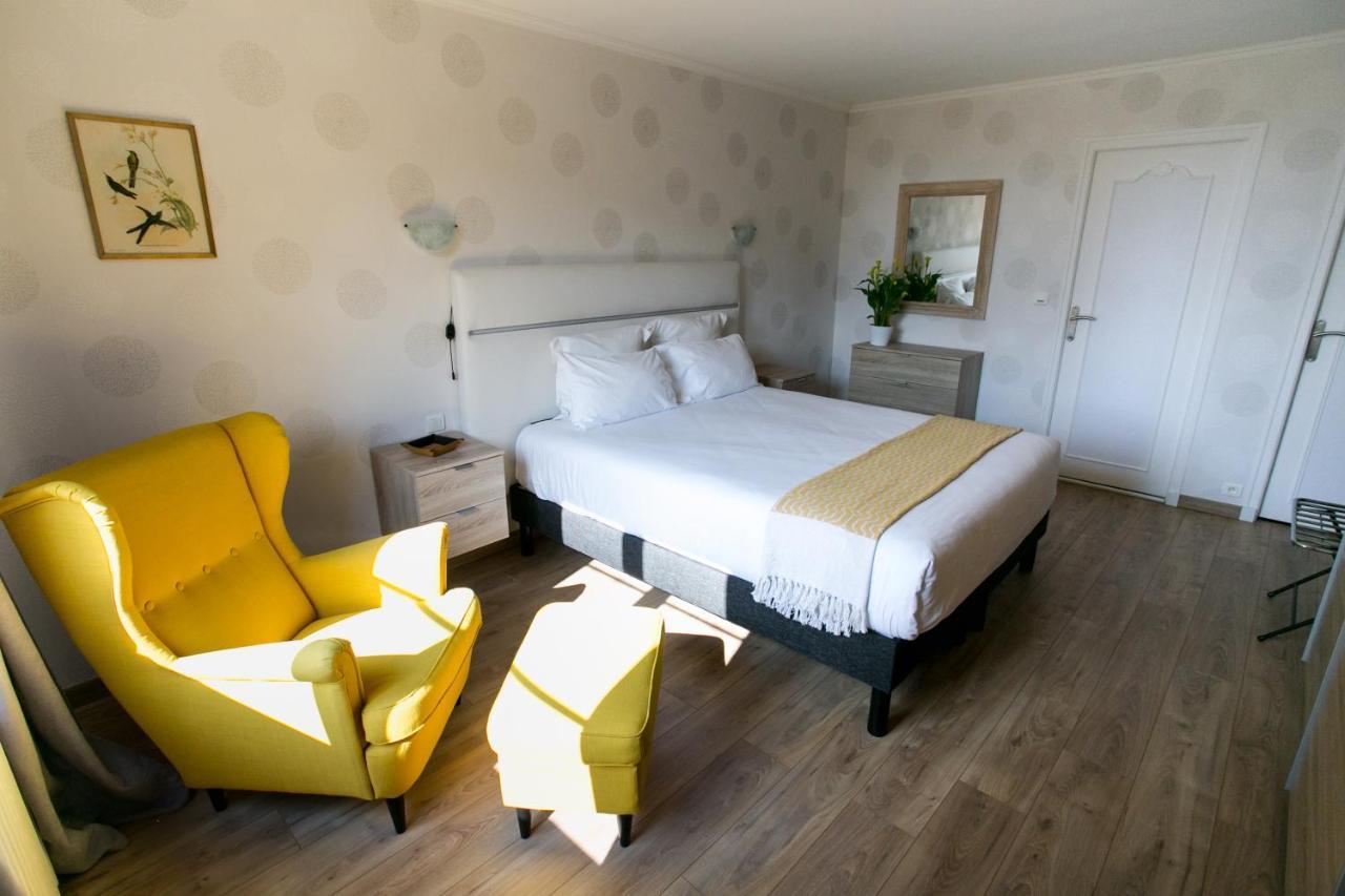 Le Cotentin Appart'Hotels & Restaurant Le Cot' Portbail Esterno foto