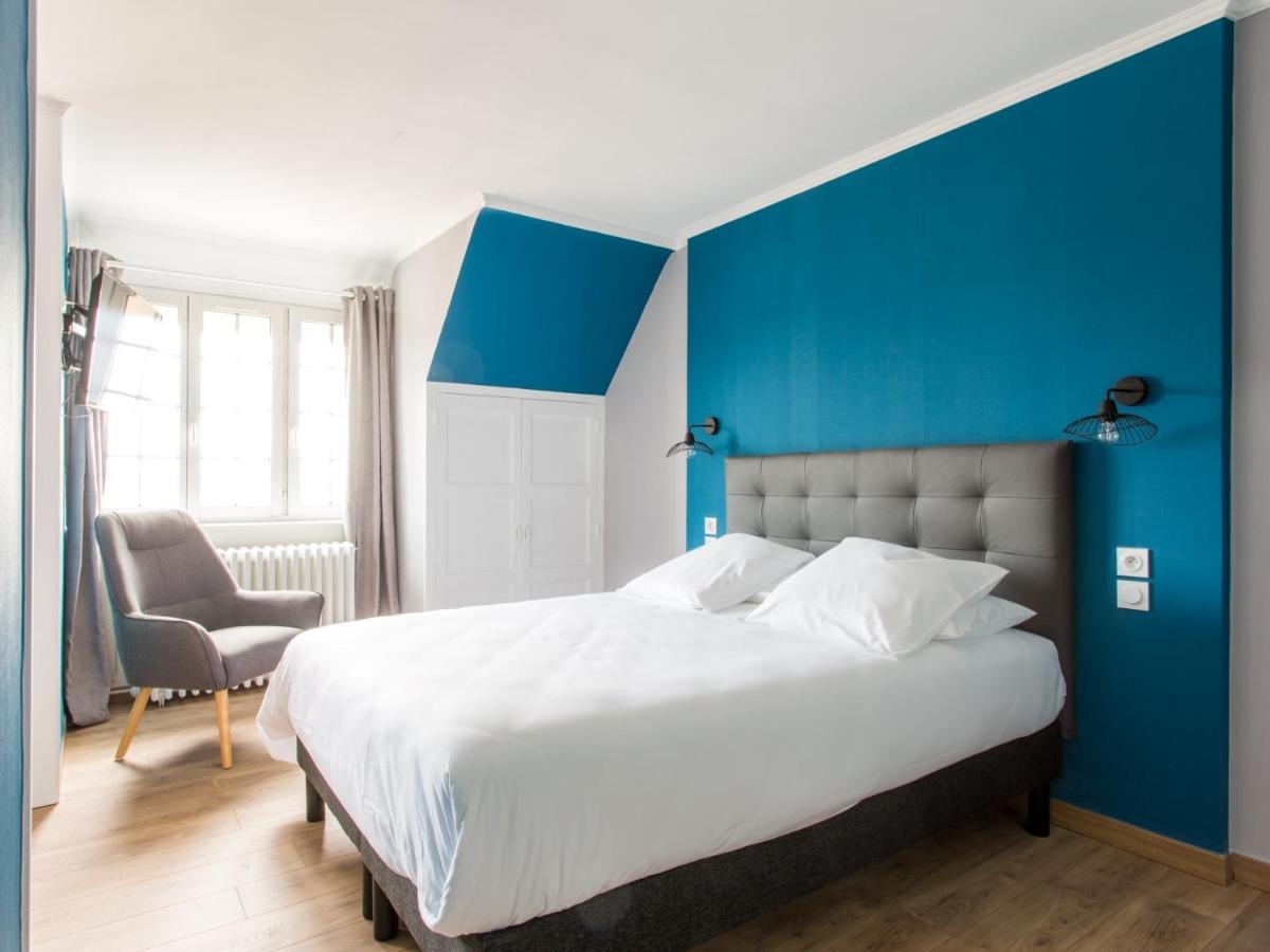 Le Cotentin Appart'Hotels & Restaurant Le Cot' Portbail Esterno foto